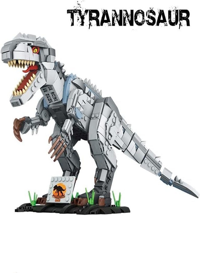 Brighterbee Building Block Dinosaur, Dinosaur Toy Set Movable Dinosaur Building Kits for Children, Tyrannosaurus Rex Model Gift for Dinosaur 993 PCS - Image 2